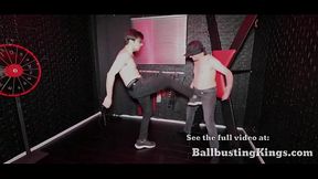 &quot_Stripping and Kicking&quot_ - Ballbusting Kings Preview