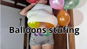 balloons stufing