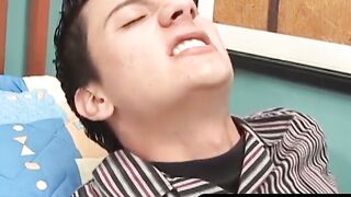 OTBXXX.com - Latino twinks take turns pounding each other's tight assholes deep
