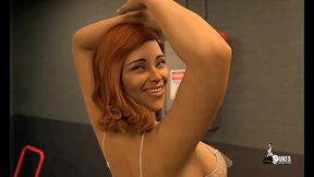 Japanese Hentai Anime Star Sucks Dick While Giving Handjob for Hot ASMR Blowjob