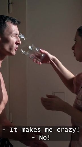 Captivating moment from &quot;MOMMY4K. I got SO WET and HORNY when she brought her BF to the house&quot;