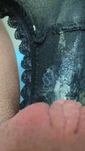 Dirty Creamy Cum Soaked Panties