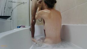 Being Naughty with Each Other in the Bath Tub