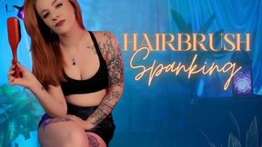 Hairbrush Spanking.