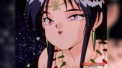 HENTAI PROS - Satoshi Seeks Help From Mystical Lady Kaguya So He Can Learn How To Please His GF