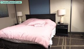 Carissa spanks Sabrina Valentine for being a bad girl