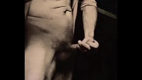 hoodie DILF masturbation