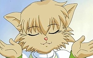 Hentai self squeezing her bigboobs and licking pussy