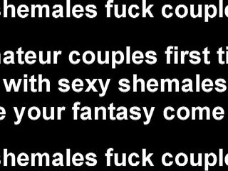 Get your ass ready for my big shemale cock