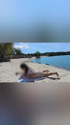 Almost got caught naked on the beach.