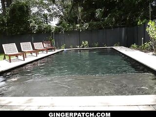 GingerPatch - Strawberry Blond Tiny Fucked By Neighbour