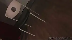 Brunette EXPERIENCED LADY showcases enormous booty while twerking seductively