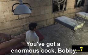 Doctor destroys submissive inmate in rough prison gangbang