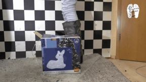 Light decoration crushed under Boots