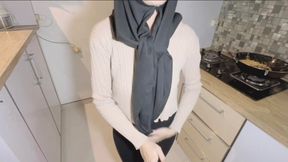 EPS. 26 - Chef Hijab Malaysian Cooking Was Interrupted by a Quick Fuck
