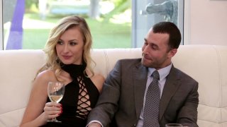 Sexy Babes Alexa Grace and Melissa Moore Share His Cock