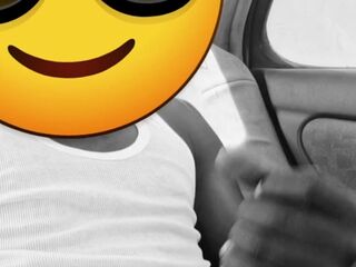 In the car once more ( large spunk fountain)