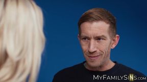 Insatiable Angie Lynx charged hung dude orgasm as a rental payment