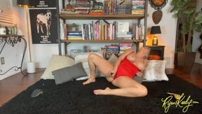 Cum Greedy MILF Fucks Herself - Ryan Keely