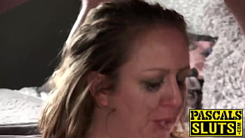 Submissive UK MILF gets dominated and fucked hard