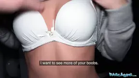 Public Porn Russian redhead takes cash for sex