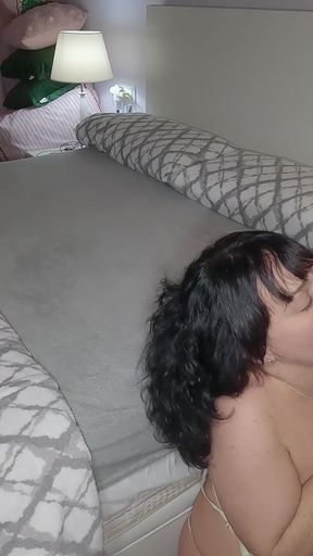 My MILF Stepmom Turns Me on and We End up Fucking Until I Cum Inside.
