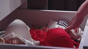 Strapless Dildo - Tris Solo And Rossys Cumshot