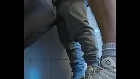 Sweat-Drenched Sneakerboys Trade Handies in Dirty Restroom Stalls – Raw Gay Action 18+