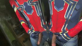 Spider-man Jerk off