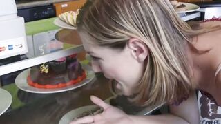 HUGE TS MARA NOVA SLAYS ELLA NOVA WITH EPIC CREAM PUFF F Facial