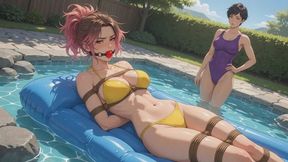 Bondage Stories #114: Confessions of the Pink-Ombre Float