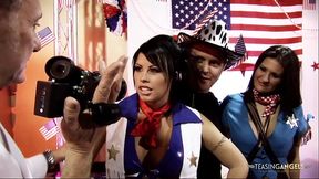 One stiff dick isn'_t enough to make these girls happy anymore