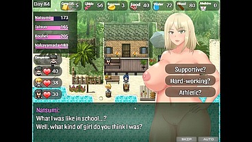 The Castaway Married Gal's Netorare Story [ NTR hentai game ] Ep.23 she had a huge orgasm while being fucked in front of her husband