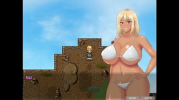 The Castaway Married Gal's Netorare Story [ NTR hentai game ] Ep.23 she had a huge orgasm while being fucked in front of her husband