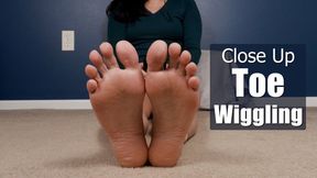 Barefoot Soles Close Up Toe Wiggling Feet Fetish - Kylie Jacobsx - MP4 1080p HD