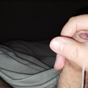 Average guys slow motion cumshot