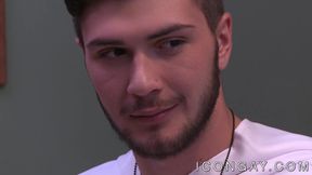 Young priest gets his ass licked before anal intrusion