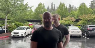 Muscle Stepdaddy Gets Fucked by Two Big Dicked Bears