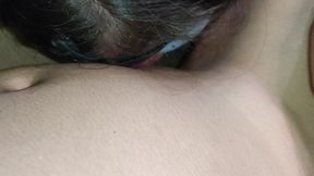 mi primera vez chupando un cono, practico lamiendo el cono a mi cunada / nicolelondrawer