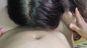 mi primera vez chupando un cono, practico lamiendo el cono a mi cunada / nicolelondrawer