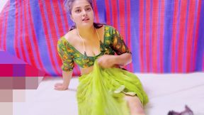 Indian Desi Step Stepsister and Stepbrother Playing a Game Together, Stepsis Saying Fuck Me Faster, Your Big so Thik