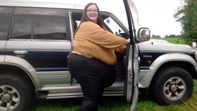 SSBBW big girl big car problems