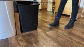 Recycling Time with Charlotte's Boots