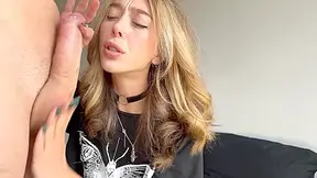 Hot Girl Sucks Cock