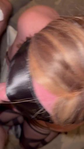 Deep Throat Training for Trans Doll Before Orgy