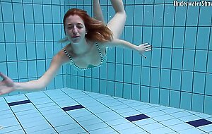 Hottest underwater submerged  Anetta