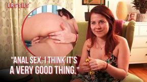 ”Ersties - Columbian Babe Angela Enjoys Assfucking Masturbation”