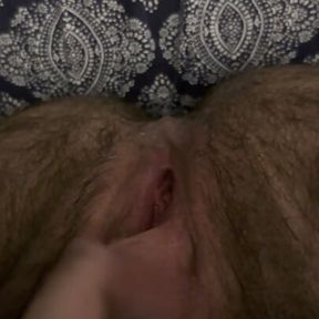 Hairy Bud Clit FTM Pussy Masturbation