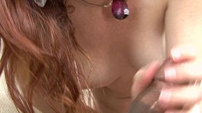 one look at the face this redhead trinity post is making and you ll know that she s bit...
