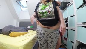 Stripped, Titfucked and Double Creampied - Big Tits MILF Destroyed